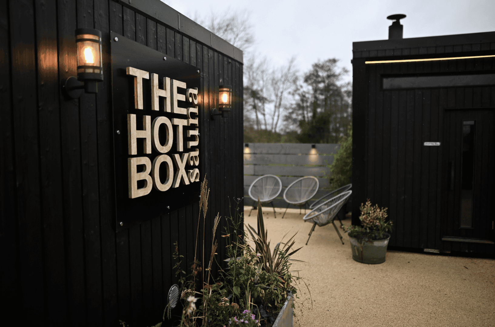 the hot box sauna